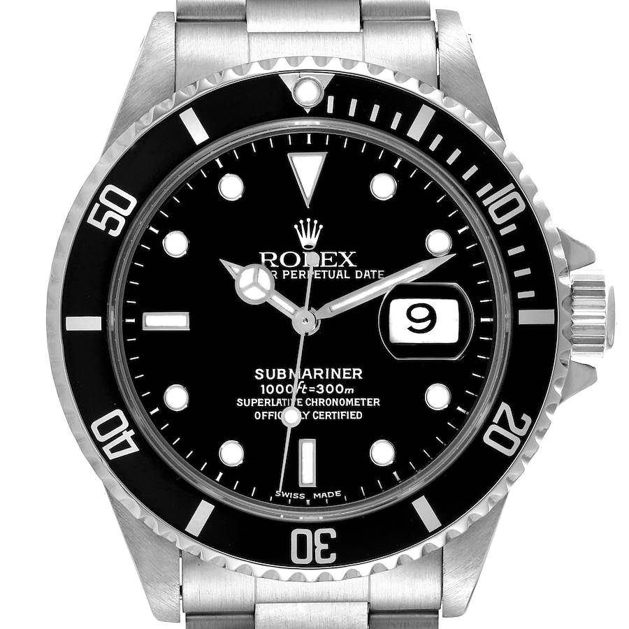 NOT FOR SALE Rolex Submariner Date Black Dial Steel Mens Watch 16610 PARTIAL PAYMENT SwissWatchExpo