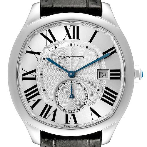 Photo of Cartier Drive Steel Silver Dial Mens Watch WSNM0004
