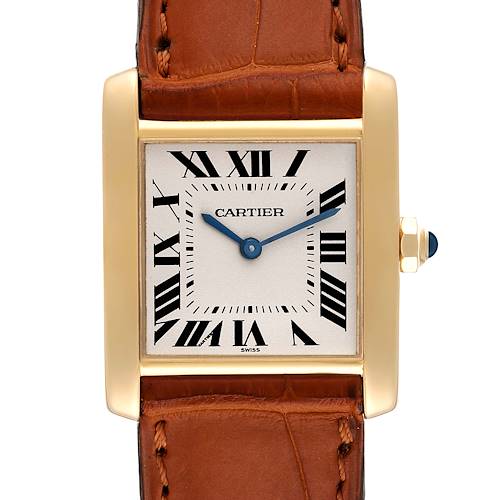 Photo of Cartier Tank Francaise Midsize Yellow Gold Ladies Watch W5000356