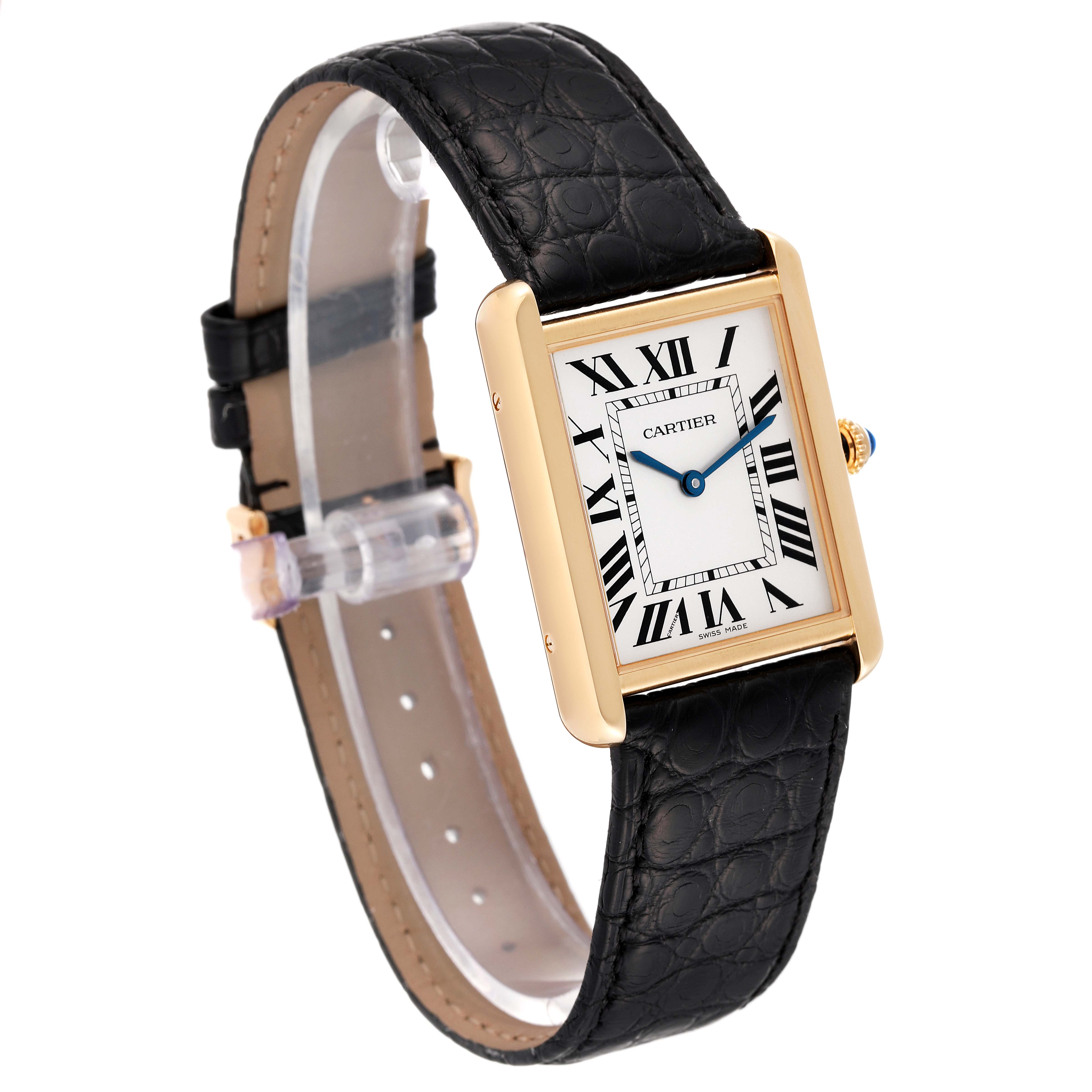 Cartier Tank Solo Yellow Gold W5200004 | Stock 51062 | SwissWatchExpo