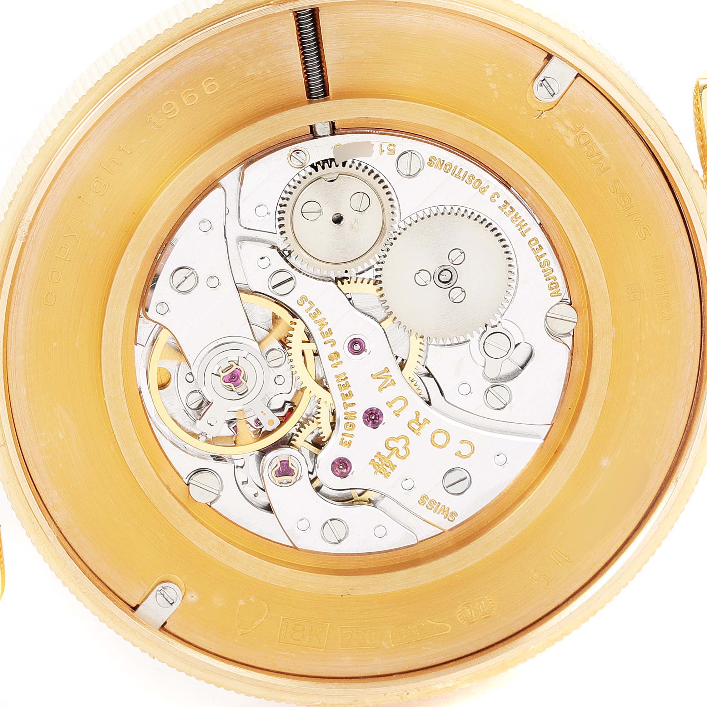 Corum Coin Watch Yellow Gold | Stock 42317 | SwissWatchExpo