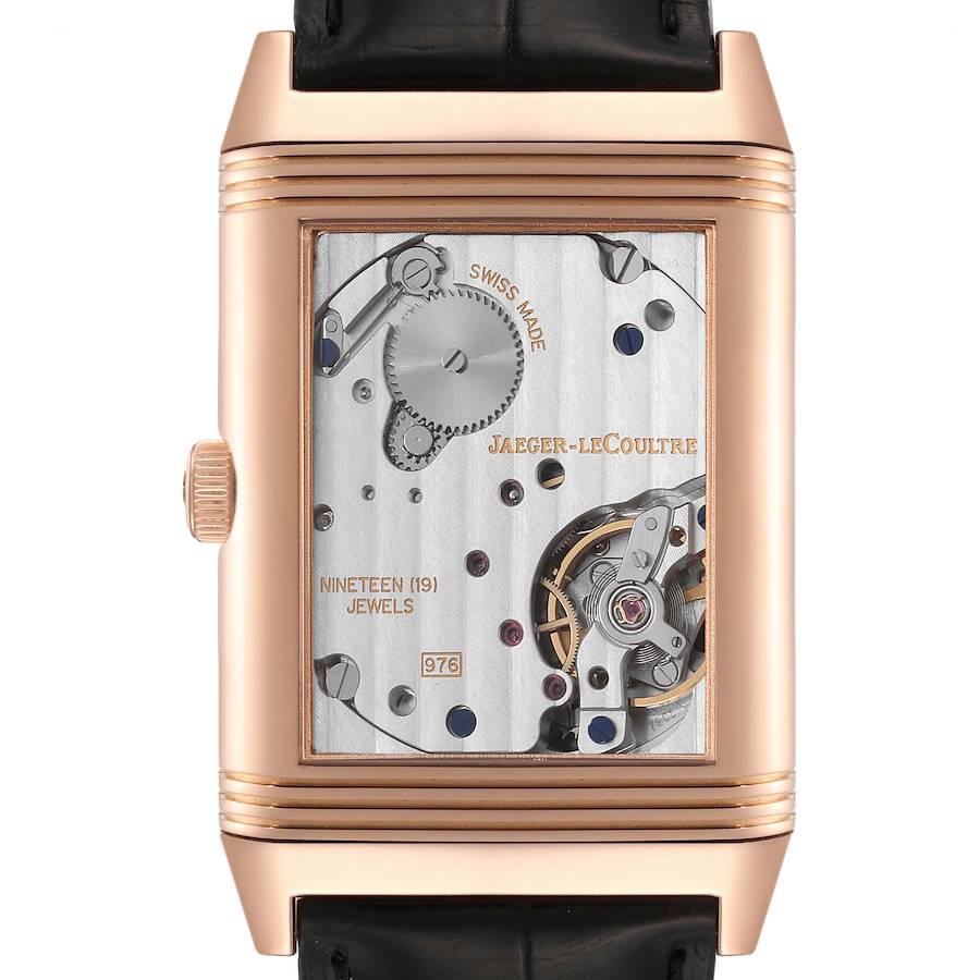 Jaeger LeCoultre Grande Reverso 976 Rose Gold Watch 273.2.04