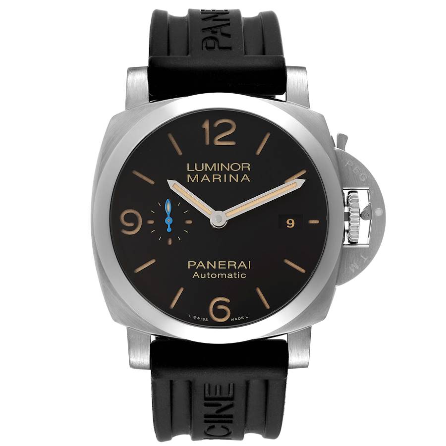 Panerai Luminor Marina 1950 3 Days Steel Mens Watch PAM01312 Box