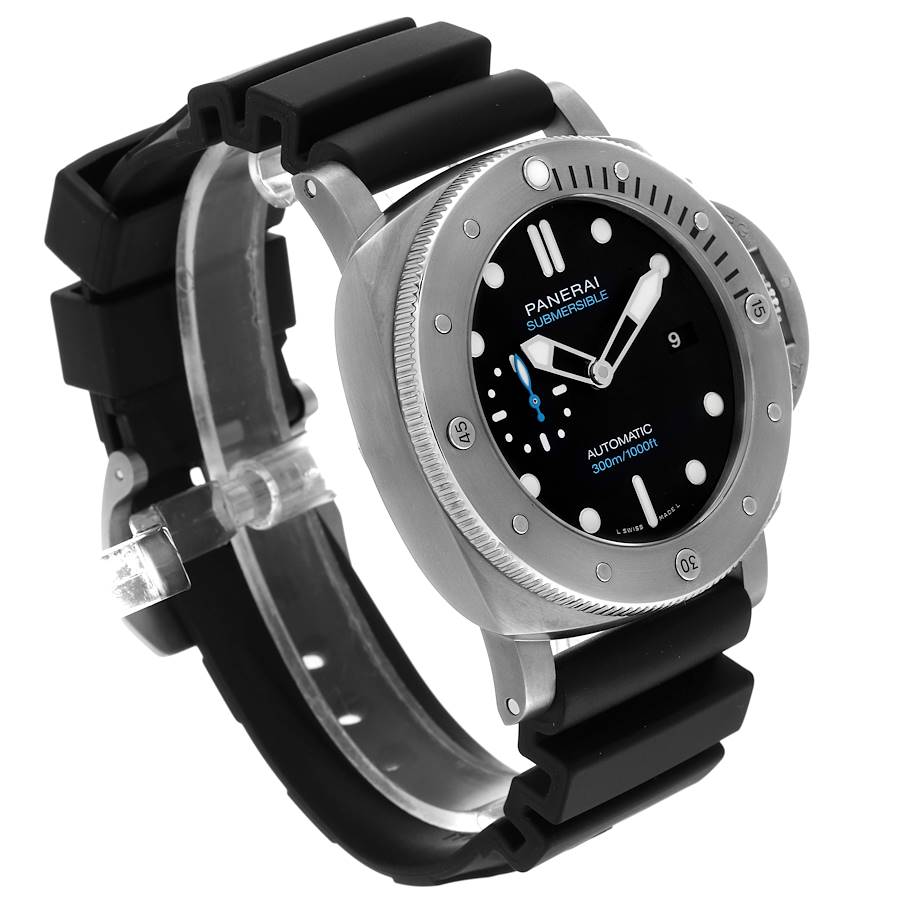 Panerai Luminor Submersible 47 3 Days Titanium Mens Watch PAM01305