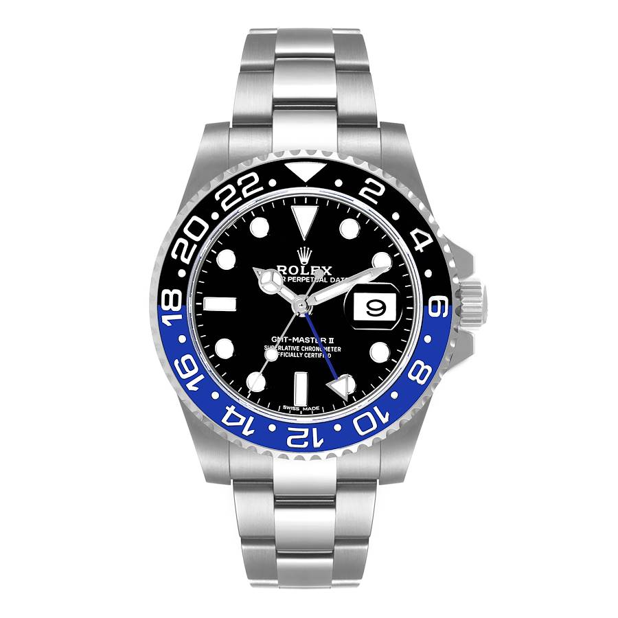 Rolex GMT Master II Batman Blue Black 