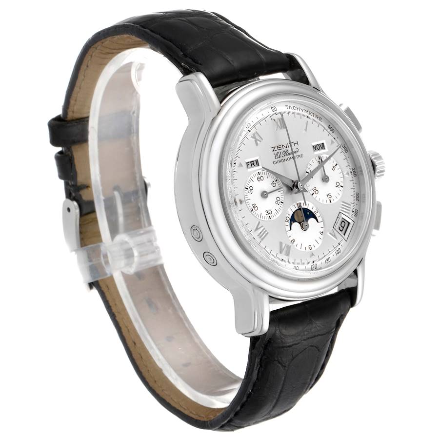 Zenith Chronomaster El Primero MoonPhase Triple Calendar Watch 01.0240.410  | SwissWatchExpo