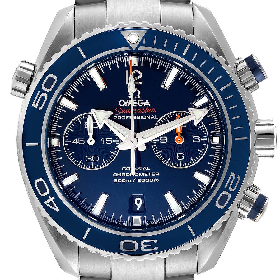 Omega Planet Ocean Co-Axial Titanium Watch 232.90.46.51.03.001 Card SwissWatchExpo