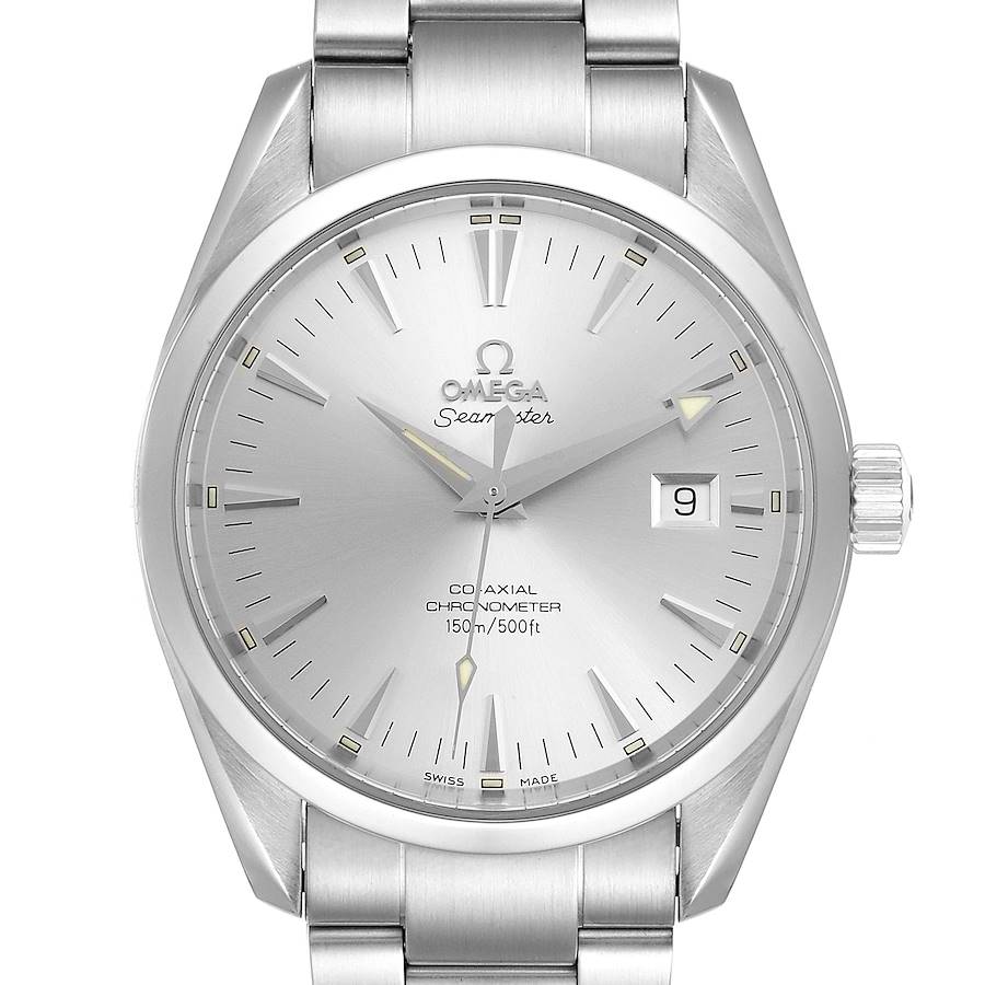 Omega Seamaster Aqua Terra Silver Dial Steel Mens Watch 2503.30.00 SwissWatchExpo