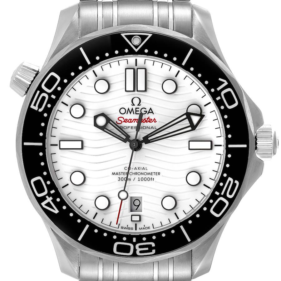 Omega Seamaster Diver 300M Co-Axial Mens Watch 210.30.42.20.04.001 Box Card SwissWatchExpo