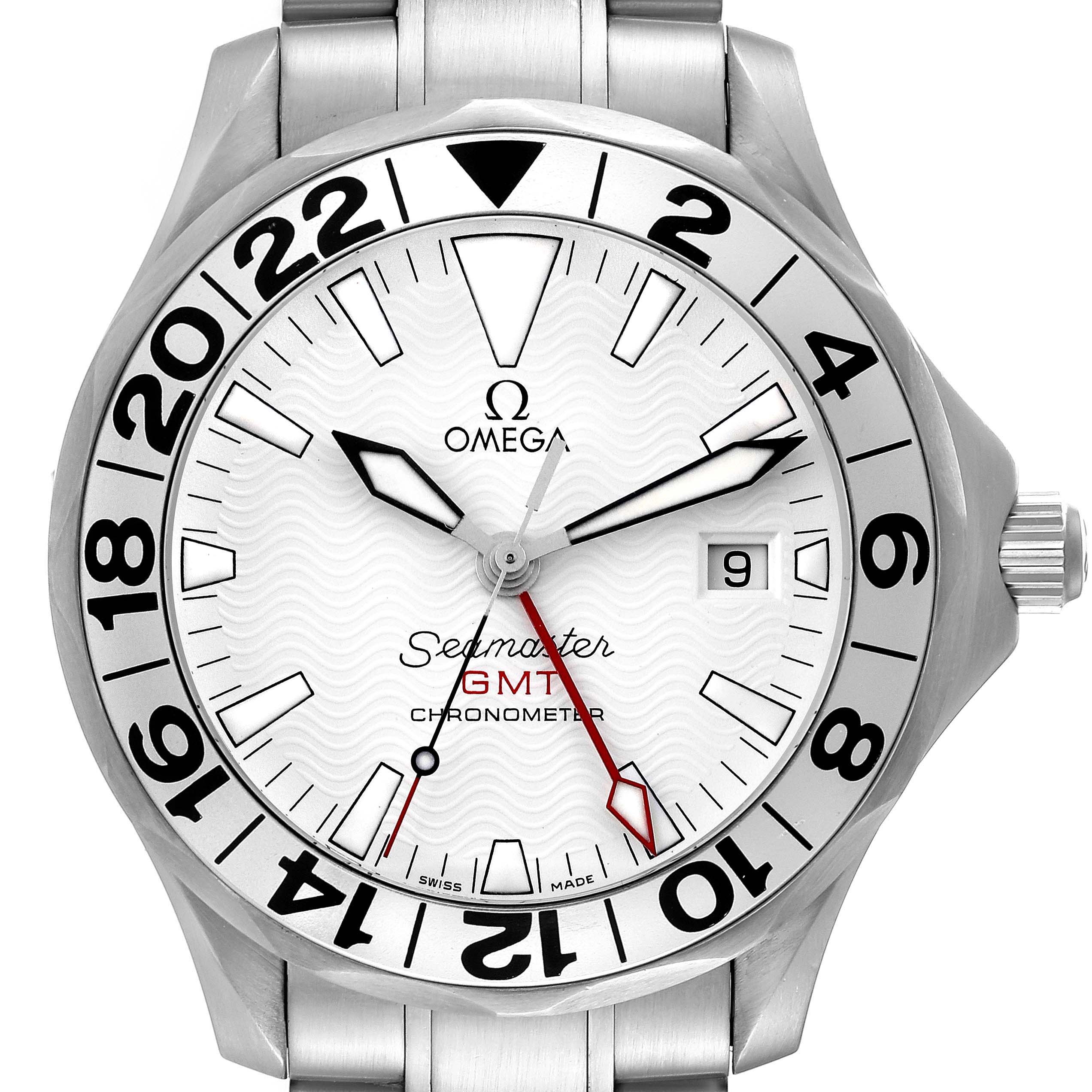 Omega Seamaster Diver 300M GMT Great White Dial Mens Watch Lupon gov ph