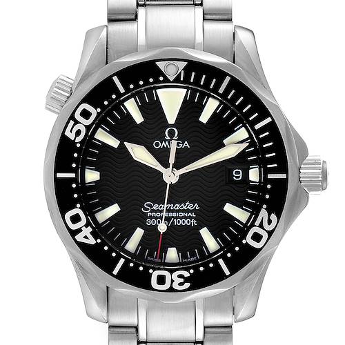 Photo of Omega Seamaster James Bond 36 Midsize Black Dial Watch 2262.50.00
