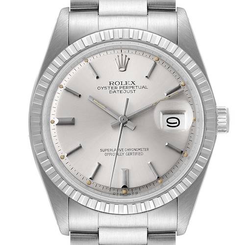 Photo of NOT FOR SALE Rolex Datejust Silver Sigma Dial Oyster Bracelet Vintage Mens Watch 1603 PARTIAL PAYMENT