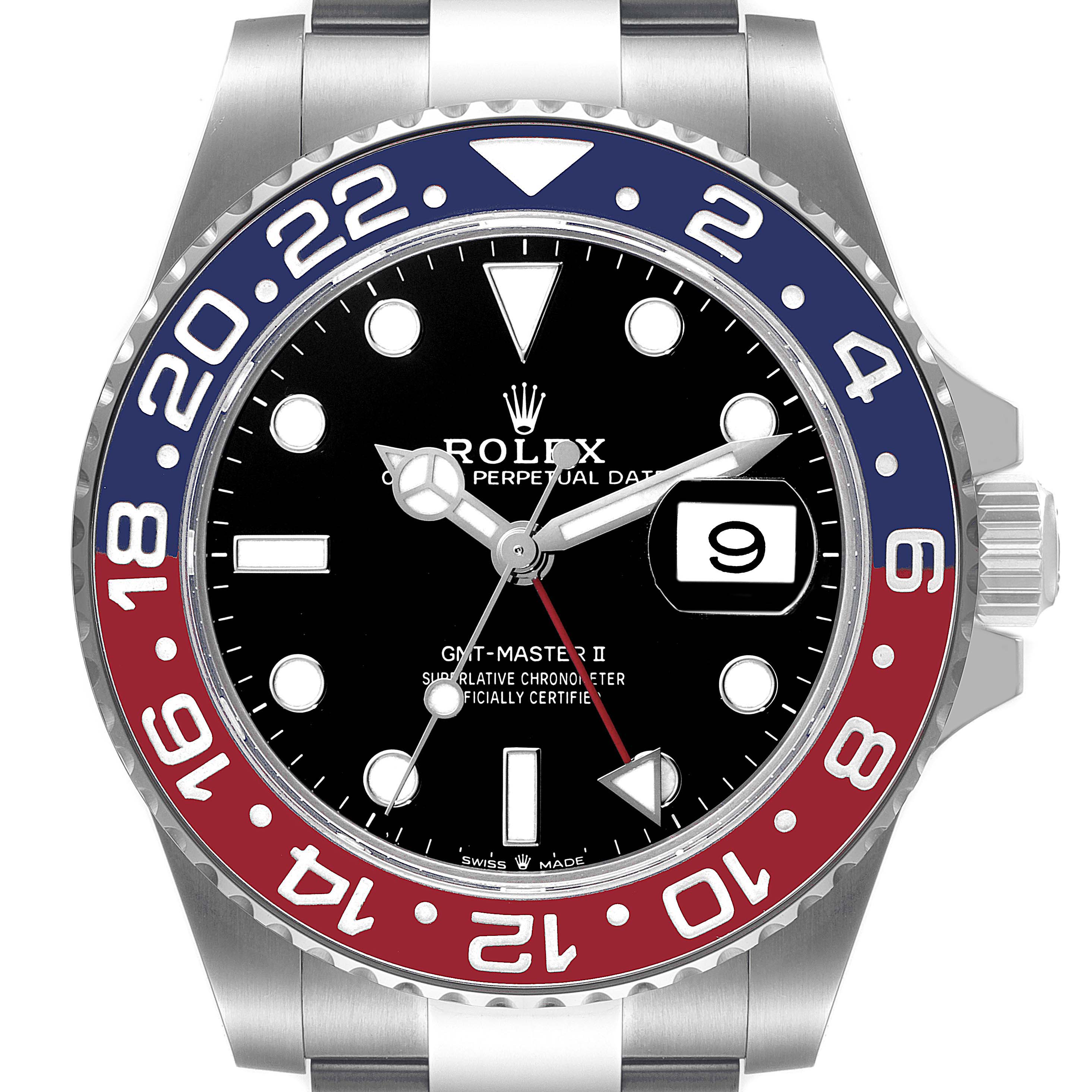 Rolex GMT-Master Stainless Steel 126710 Stock 42342 SwissWatchExpo
