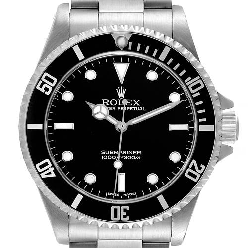 Photo of NOT FOR SALE Rolex Submariner No Date 40mm 2 Liner Steel Mens Watch 14060 PARTIAL PAYMENT