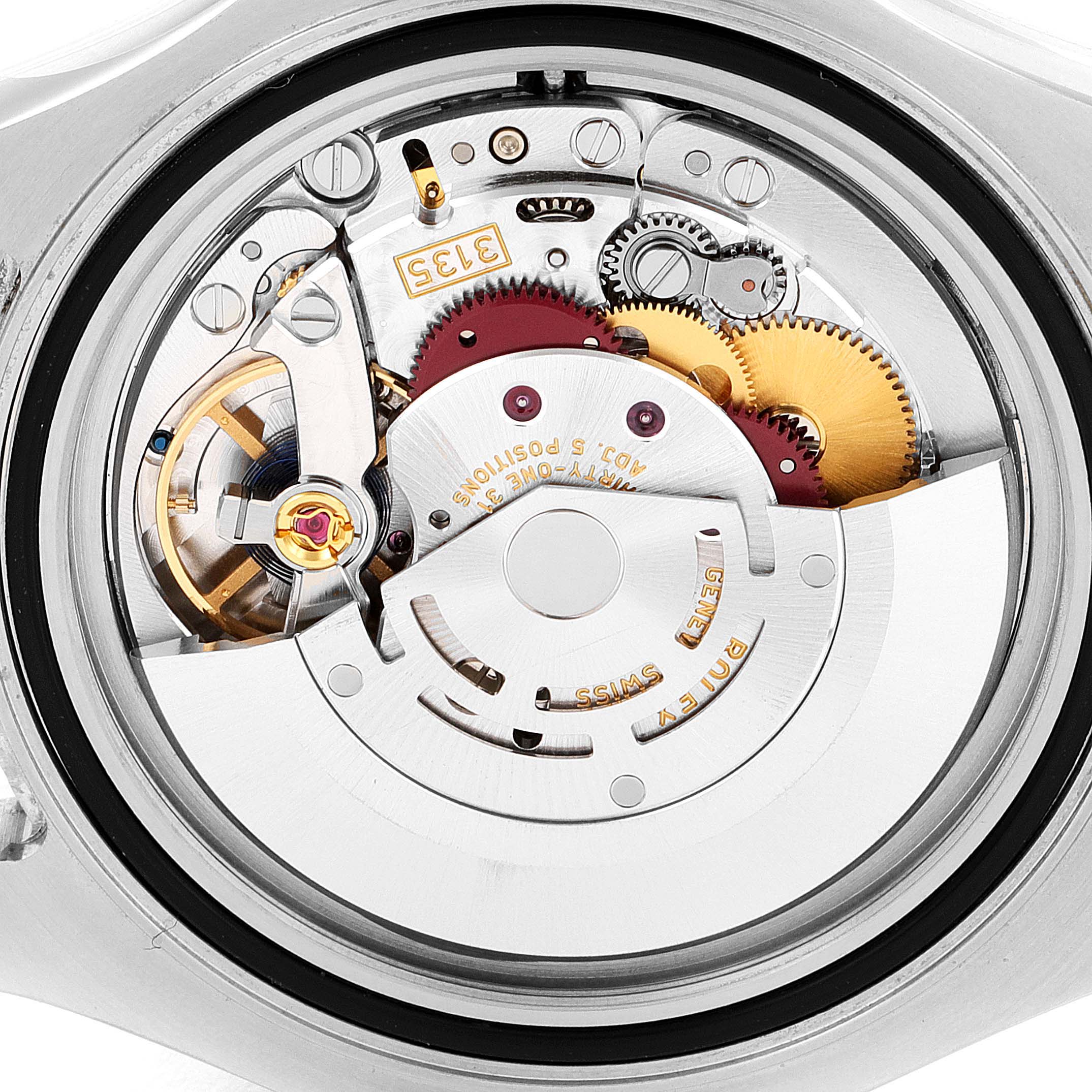 The image shows the internal mechanical movement of a Rolex Yacht-Master 116622 Men's Stainless Steel Blue Dial 116622 Men's Stainless Steel Blue Dial watch, viewed from the back.