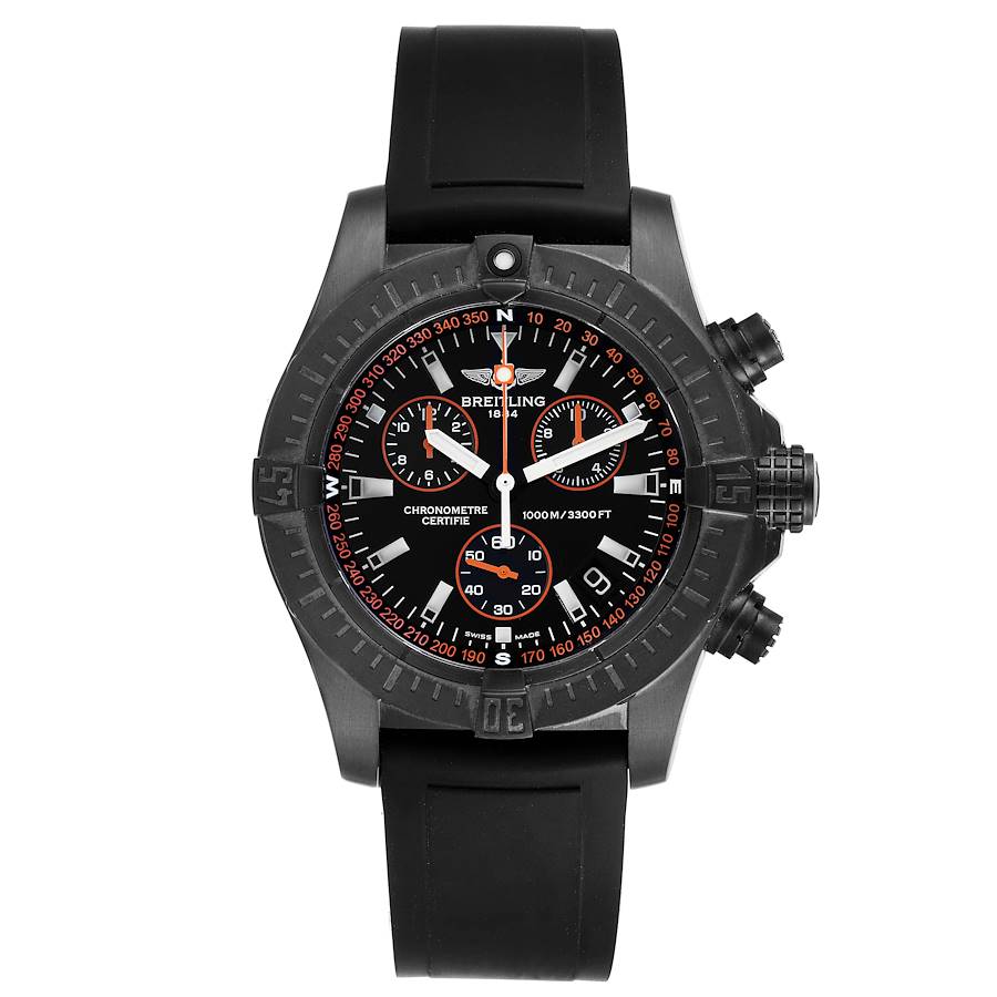 Breitling avenger hot sale seawolf blacksteel