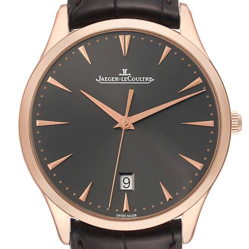 Photo of Jaeger Lecoultre Master Grande Ultra Thin Rose Gold Mens Watch 174.2.37.S