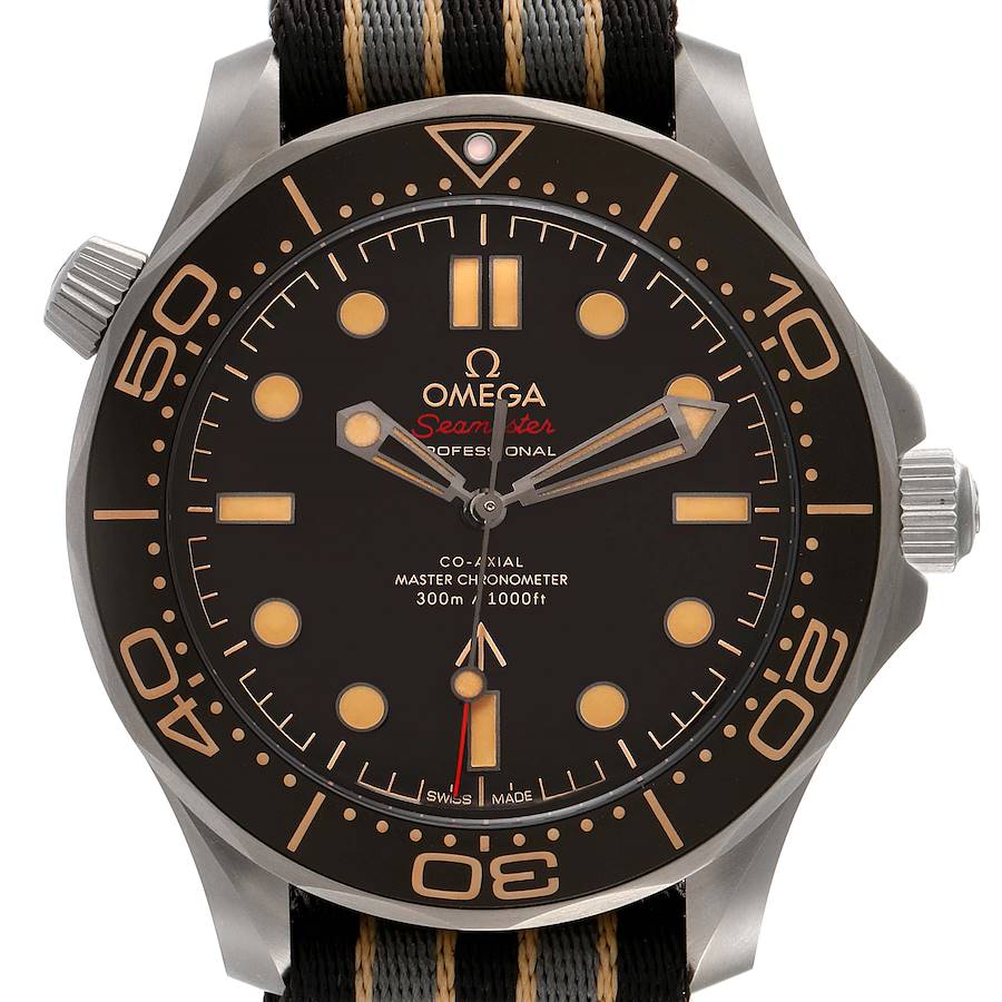 Omega Seamaster 300M 007 Edition Titanium Watch 210.92.42.20.01.001 Unworn SwissWatchExpo