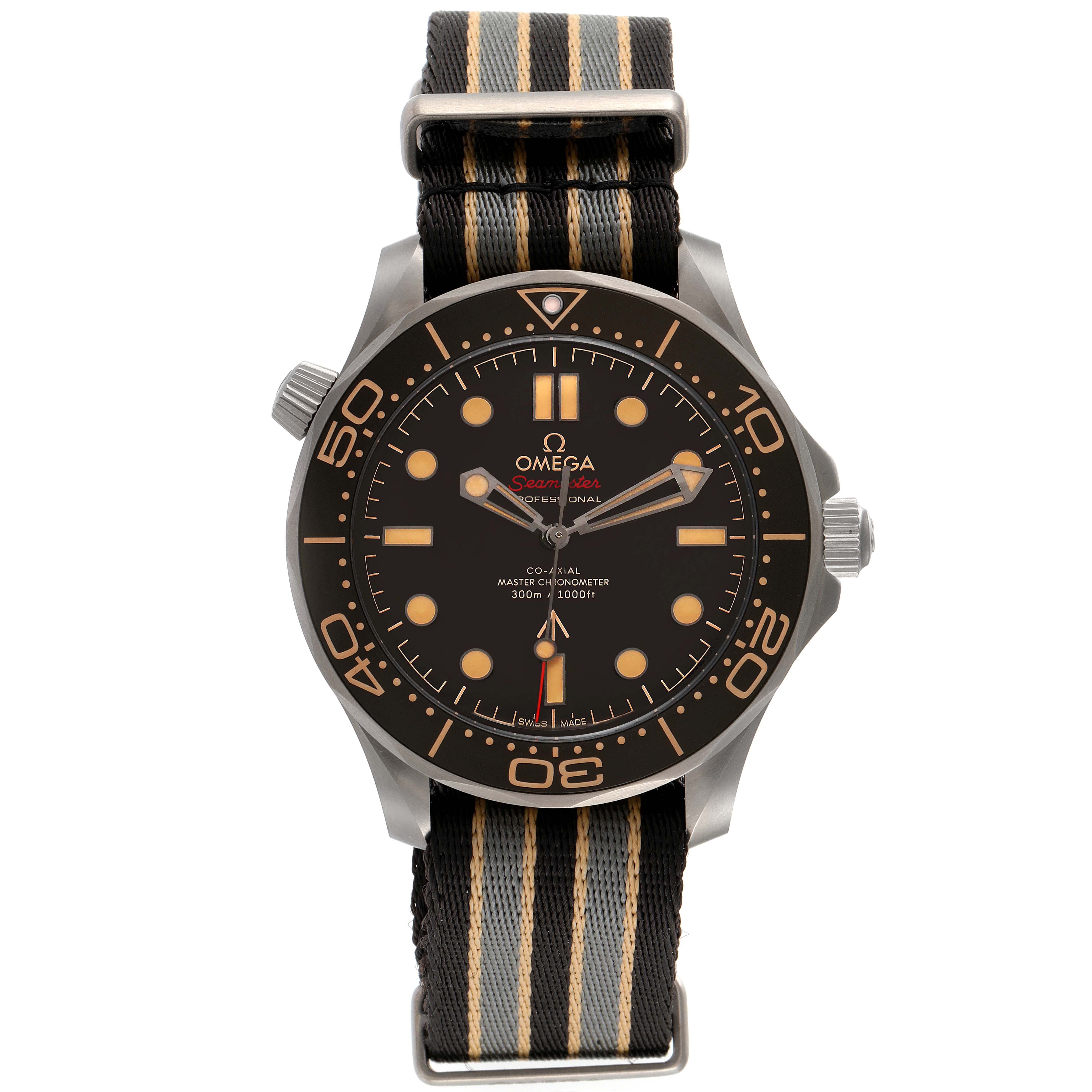 Omega Seamaster 300M 007 Edition Titanium Mens Watch 210.92.42.20.01 ...