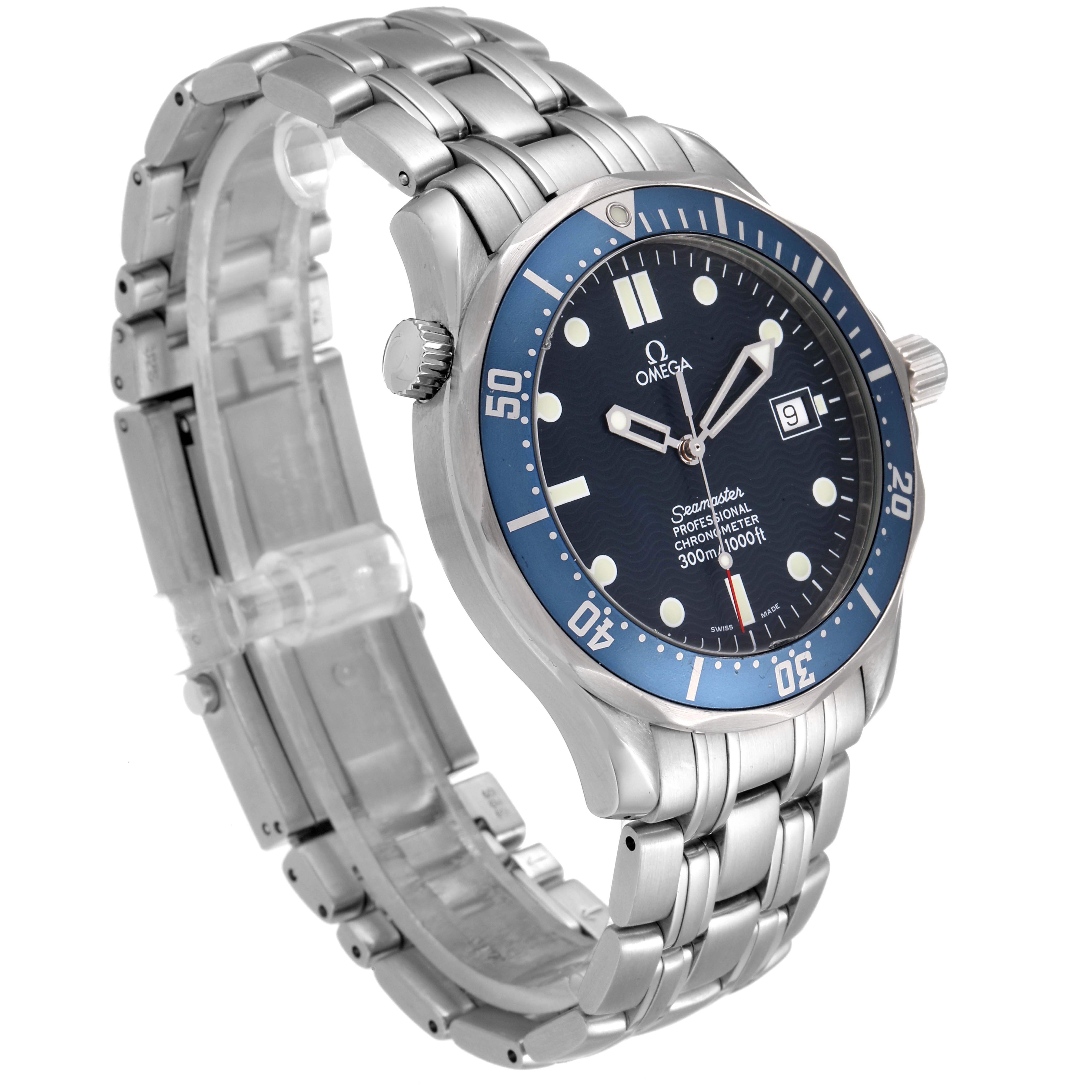 Omega Seamaster 300M Blue Dial Steel Mens Watch 2531.80.00 | SwissWatchExpo