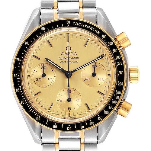 Photo of Omega Speedmaster Steel 18K Yellow Gold Automatic Watch 3310.10