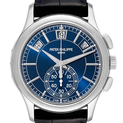 Photo of Patek Philippe Complications Annual Calendar Platinum Watch 5905 Box Papers