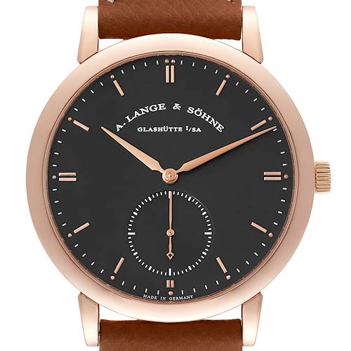 Photo of A. Lange and Sohne Grand Saxonia Rose Gold Mens Watch 307.033