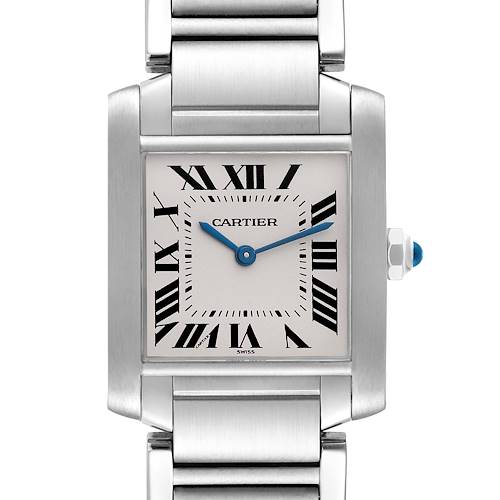 Photo of Cartier Tank Francaise Midsize Silver Dial Ladies Watch W51003Q3