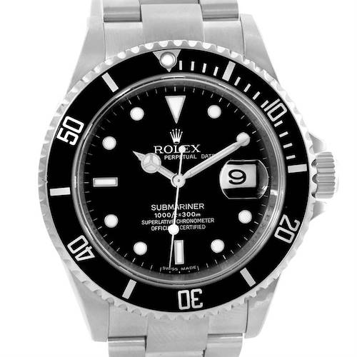 Photo of Rolex Submariner Mens Stainless Steel Watch 16610 Year 2008