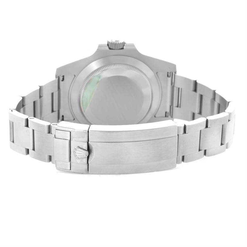 This image shows the back view and bracelet of the Rolex Submariner 116610 Men
s Stainless Steel Black Dial 116610 Men
s Stainless Steel Black Dial watch.