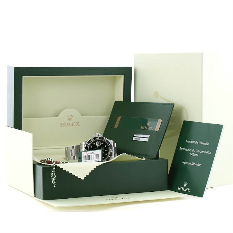 Rolex Submariner Stainless Steel 16610 Stock 11767 SwissWatchExpo