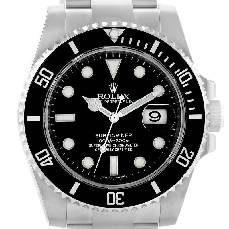 Rolex Submariner Ceramic Bezel Steel Mens Watch 116610 Unworn SwissWatchExpo