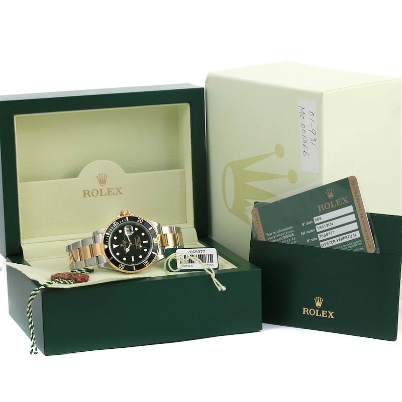 Rolex Submariner Steel and Gold (two tone) 16613 | Stock