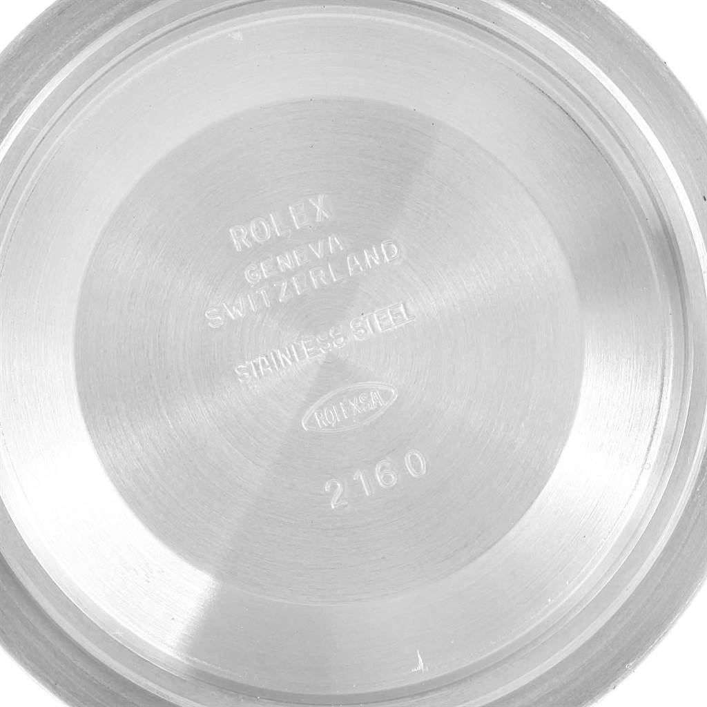 This image shows the inner case back of a Rolex Submariner 16613 Men's Steel and Gold (two tone) Black Dial 16613 Men's Steel and Gold (two tone) Black Dial watch, displaying text and the model number.