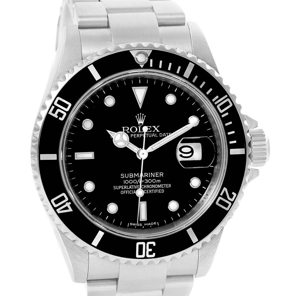 Rolex Submariner Stainless Steel Automatic Mens Watch  