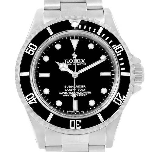 Photo of Rolex Submariner Non-Date 4 Liner Steel Automatic Mens Watch 14060