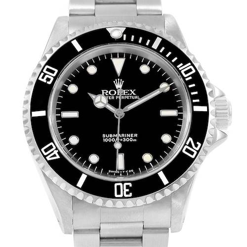 Photo of Rolex Submariner Non-Date 2 Liner Automatic Steel Mens Watch 14060