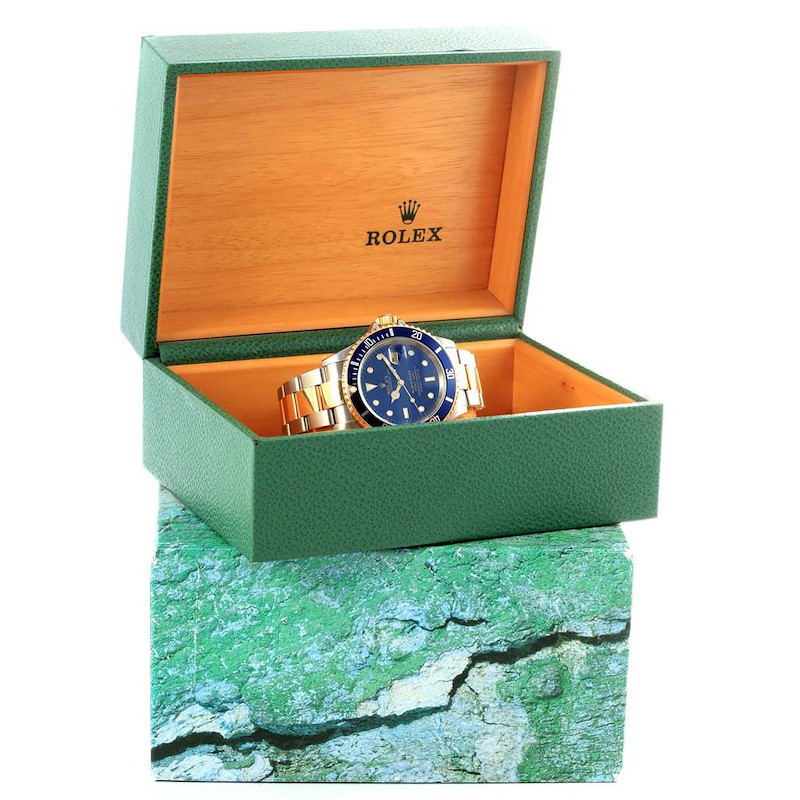 Rolex Submariner Steel and Gold (two tone) 16613 Stock 16696