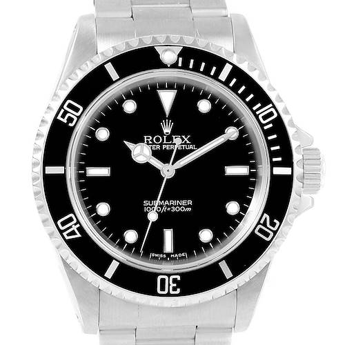 Photo of Rolex Submariner Non-Date 2-Liner Stainless Steel Mens Watch 14060