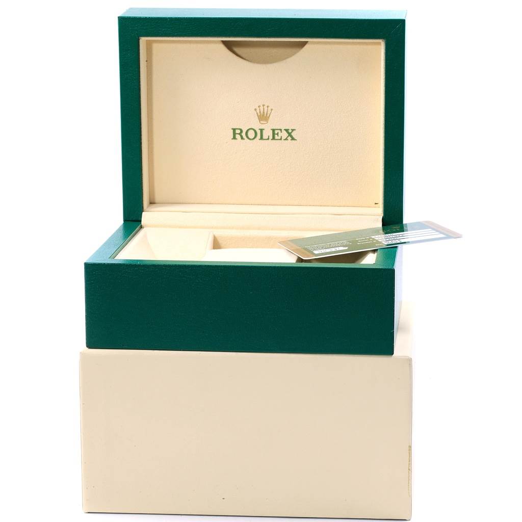 The image shows an open Rolex Submariner 116610 Men
s Stainless Steel Black Dial 116610 Men
s Stainless Steel Black Dial watch box with an Best Quality
ity card partially visible.