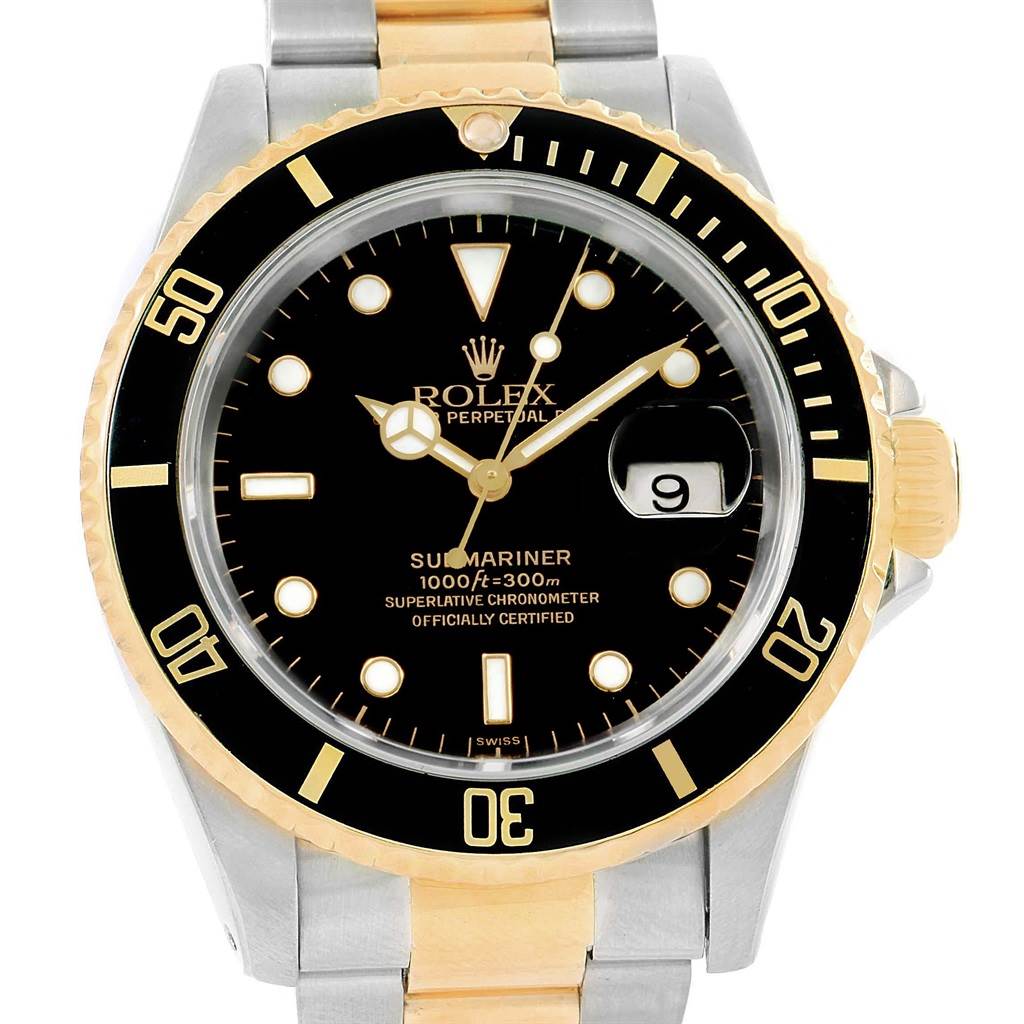 rolex submariner mens watch 16613