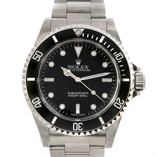Photo of Rolex Submarinermens Ss Watch Non-date 14060 Year 2005