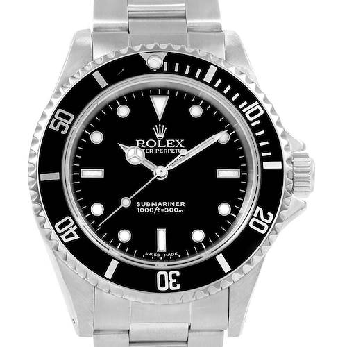 Photo of Rolex Submariner Non-Date Stainless Steel Mens Watch 14060