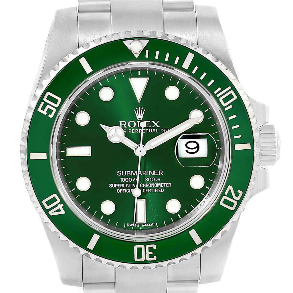 Rolex Submariner Hulk Date 40 Green Dial 116610LV 116610