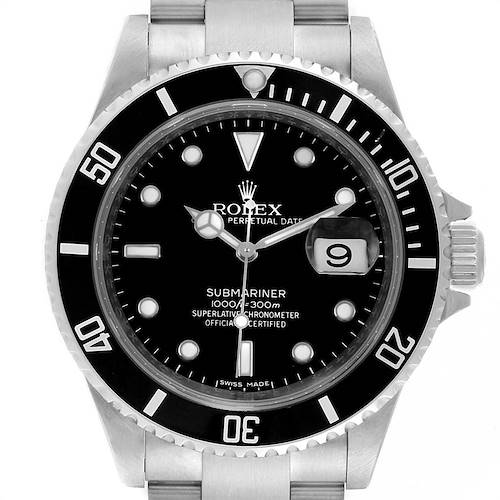 Photo of Rolex Submariner 40mm Oyster Bracelet Automatic Mens Watch 16610