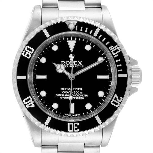 Photo of Rolex Submariner No Date 4 Liner Automatic Steel Mens Watch 14060
