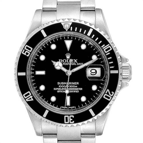 Photo of Rolex Submariner Date 40 Stainless Steel Automatic Mens Watch 16610