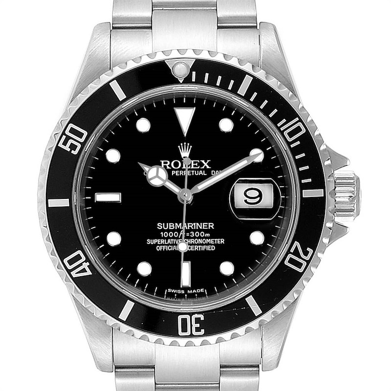 Rolex Submariner Date 40 Stainless Steel Automatic Mens Watch 16610 PARTIAL PAYMENT SwissWatchExpo