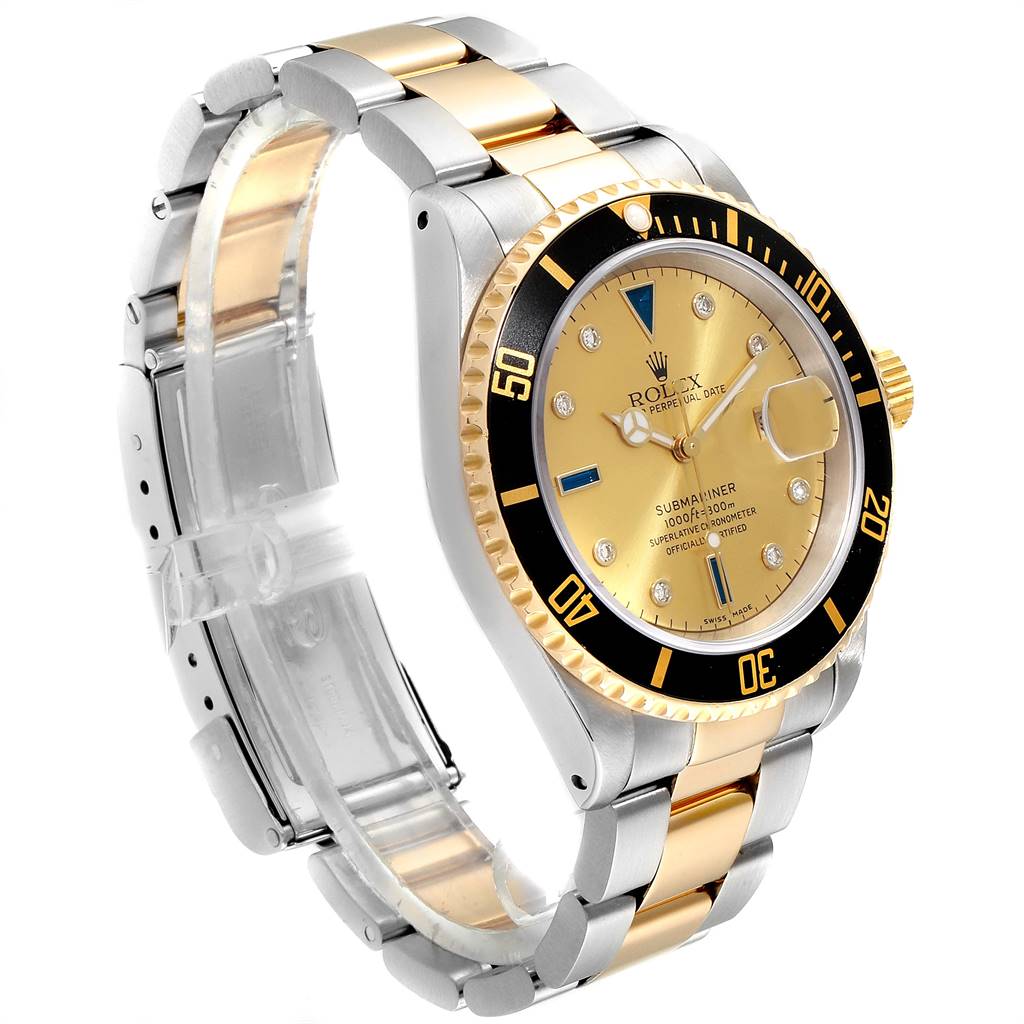 rolex submariner mens watch 16613