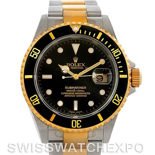 Rolex Submariner Steel and Yellow Gold 